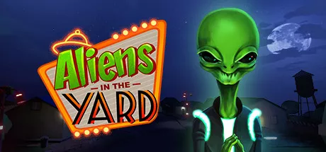постер игры Aliens in the Yard