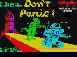 don’t panic Don't Panic (1985) - MobyGames