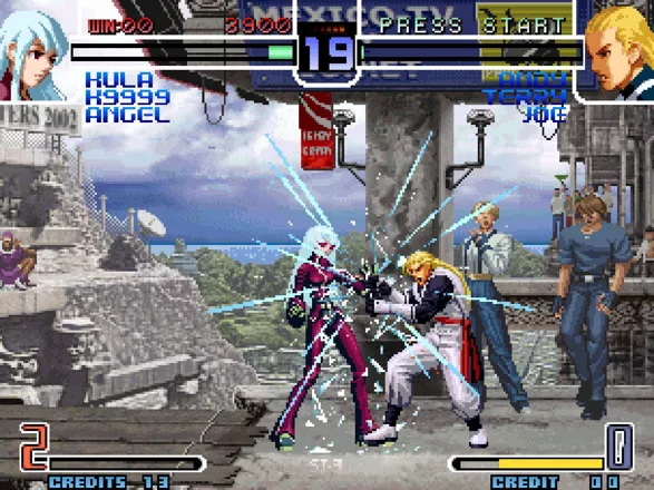 Screenshot of The King of Fighters 2002: Challenge to Ultimate Battle (Neo  Geo, 2002) - MobyGames