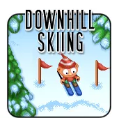 постер игры Downhill Skiing