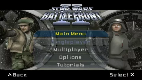 Star Wars Battlefront II (Classic 2005) 4 player splitscreen on PC