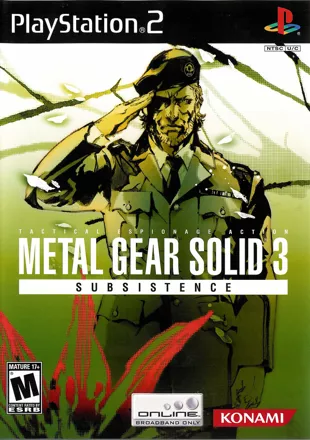 постер игры Metal Gear Solid 3: Subsistence