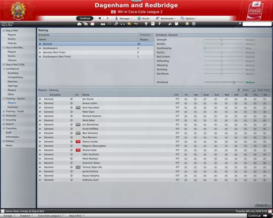  World Wide Soccer Manager 2009 - PC : Video Games