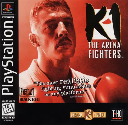 постер игры K-1 The Arena Fighters