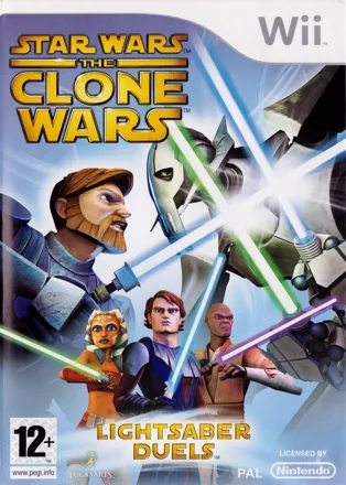 постер игры Star Wars: The Clone Wars - Lightsaber Duels