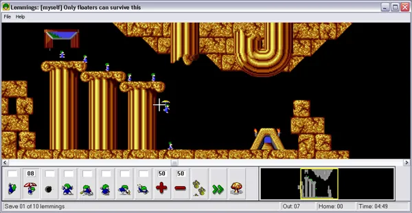 Lemmings 95 🔥 Play online