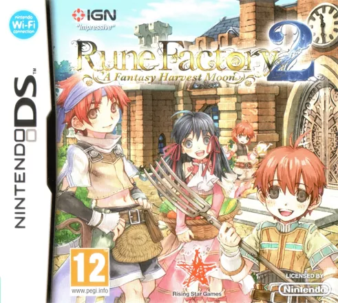 постер игры Rune Factory 2: A Fantasy Harvest Moon