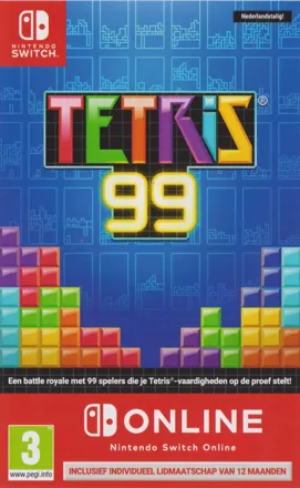 Jogo Nintendo Switch Tetris 99+12 meses Nintendo Switch Online