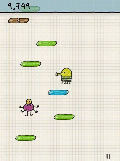Doodle Jump - game screenshots at Riot Pixels, images