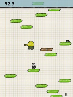 Doodle Jump - game screenshots at Riot Pixels, images
