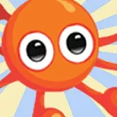 постер игры The 2D Adventures of Rotating Octopus Character