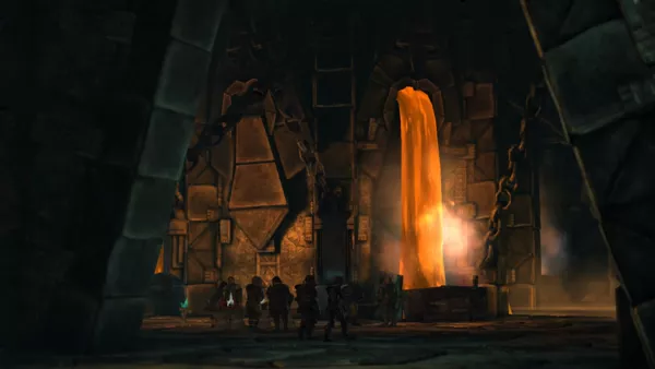 Screenshot of Dragon Age: Origins - The Golems of Amgarrak