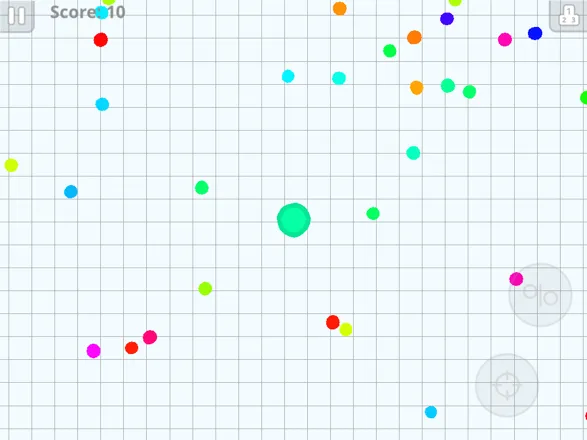 Screenshot of Agar.io (iPad, 2015) - MobyGames