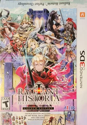 Radiant Historia fashion Perfect Chronology Launch Edition for Nintendo 3DS