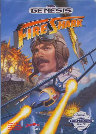 постер игры Fire Shark