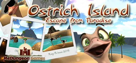 постер игры Ostrich Island: Escape from Paradise