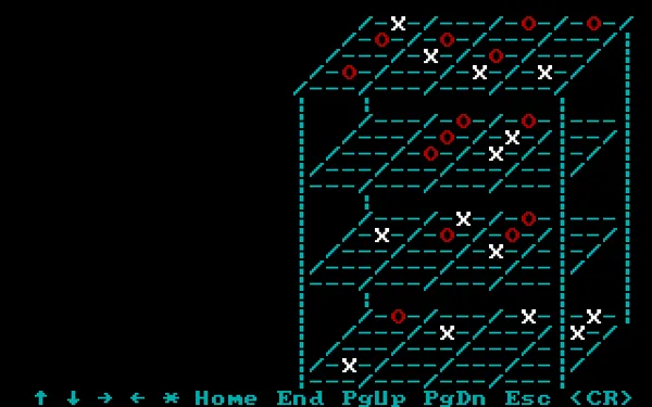 3-D Tic-Tac-Toe (1979) - MobyGames