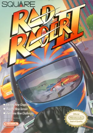 постер игры Rad Racer II