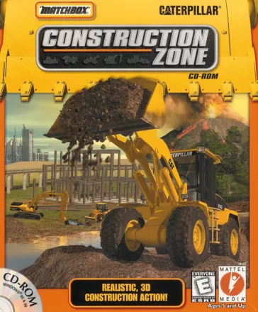 постер игры MatchBox Caterpillar Construction Zone