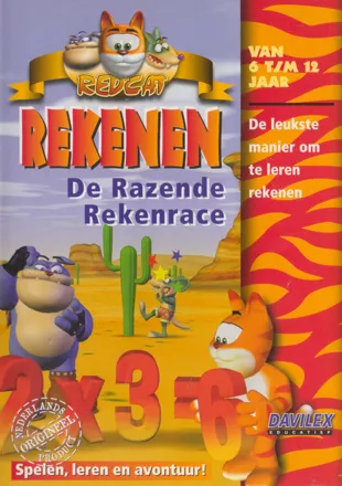 постер игры RedCat: Rekenen - De Razende Rekenrace