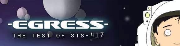 постер игры Egress: The Test of STS-417