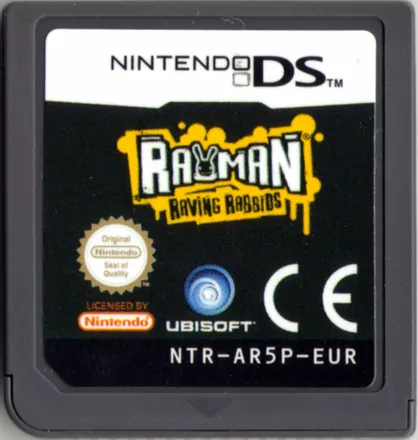 Rayman Raving Rabbids Back Cover Rayman: Raving Rabbids box covers - MobyGames