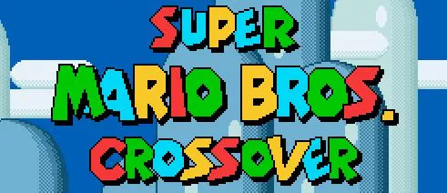 постер игры Super Mario Bros. Crossover
