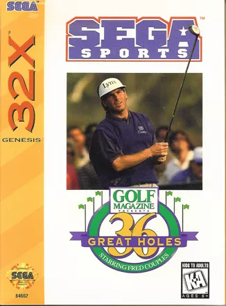 постер игры Golf Magazine presents 36 Great Holes starring Fred Couples