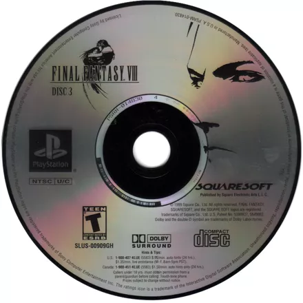 thumbnail image 2 of Final Fantasy VIII Original Soundtrack - 4 Disc Set - NEW IN BOX - Squaresoft 1999 2 of 6