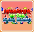 постер игры Invasion of the Alien Blobs!