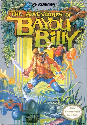 постер игры The Adventures of Bayou Billy