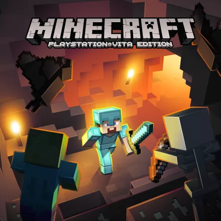 постер игры Minecraft: PlayStation Vita Edition