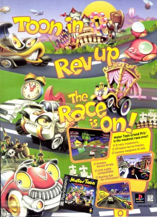 Motor Toon Grand Prix (PS1) – Games&Cigarettes