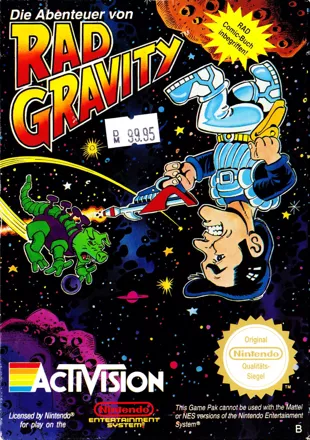 постер игры The Adventures of Rad Gravity