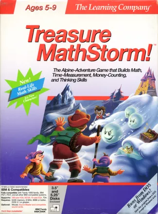 постер игры Treasure MathStorm!
