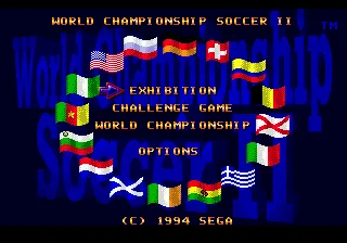 World Championship Soccer 2 MEGA DRIVE (Seminovo) - Play n' Play