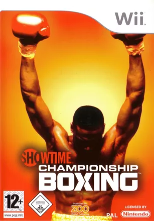 постер игры Showtime Championship Boxing