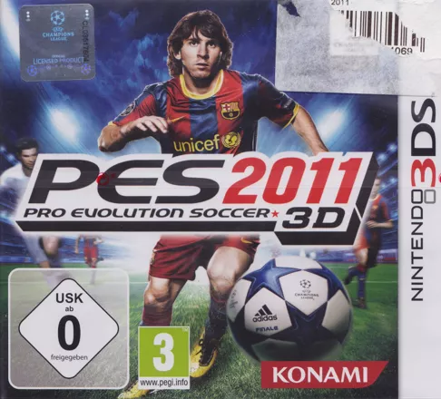 постер игры Pro Evolution Soccer 2011 3D