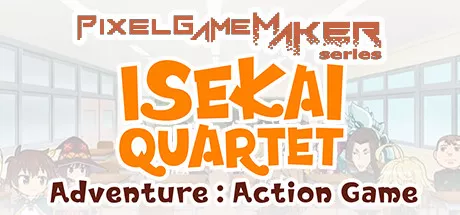 обложка 90x90 Pixel Game Maker Series: Isekai Quartet Adventure Action Game