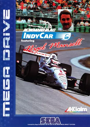 постер игры Newman/Haas IndyCar featuring Nigel Mansell