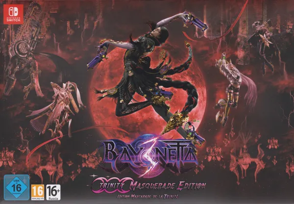 Nintendo Switch Game Bayonetta 3 Trinity Masquerade Edition