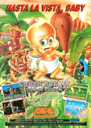 Jogo Chuck Rock II - Master System - Sebo dos Games - 10 anos!