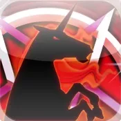 постер игры Robot Unicorn Attack: Heavy Metal