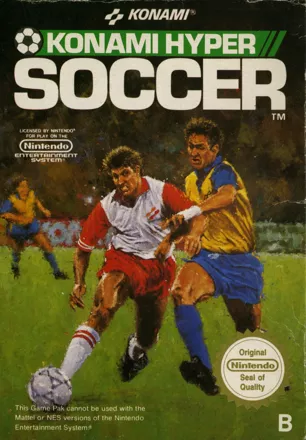 постер игры Konami Hyper Soccer