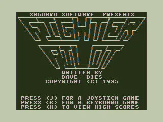 ace様 1 Fighter Pilot (1985) - MobyGames