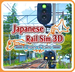 постер игры Japanese Rail Sim 3D: 5 types of trains