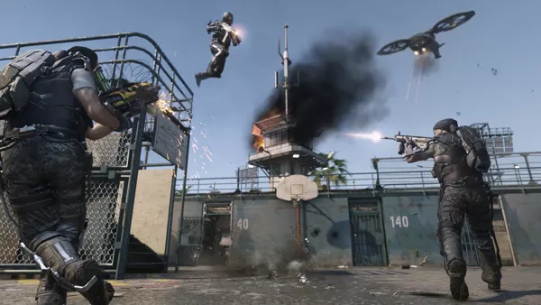 Call of Duty: Advanced Warfare, Joker, Gideon and Mitchell