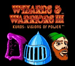 Wizards & Warriors III: Kuros - Visions of Power (1992) - MobyGames