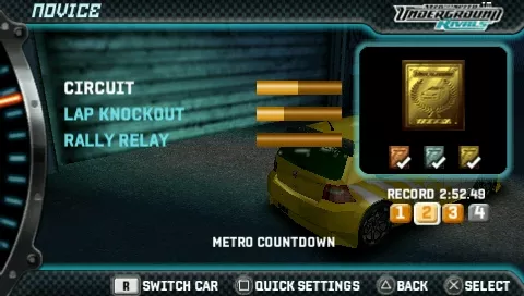 Grid for Need for Speed: Underground Rivals by atmur