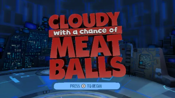 Cloudy With a Chance of Meat Balls - Xbox 360 - USADO - Ubisoft